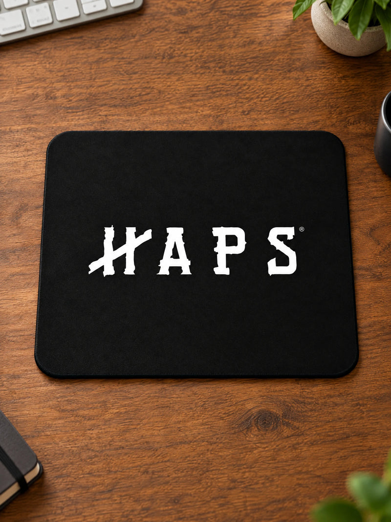 HAPS Wordmark Mouse Pad